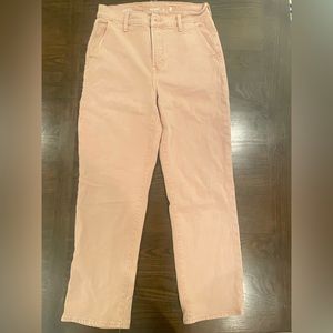 Old Navy High Rise Straight Jeans - Dusty Pink